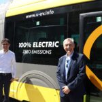 Busitalia Umbria: A Perugia il primo test su strada di un bus elettrico di 18 metri