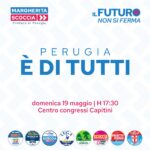 «Perugia è di tutti»: i candidati che sostengono Scoccia si presentano domenica 19 maggio al Capitini