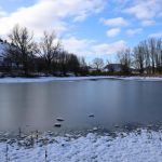 Al parco di Colfiorito una palude di neve e ghiaccio